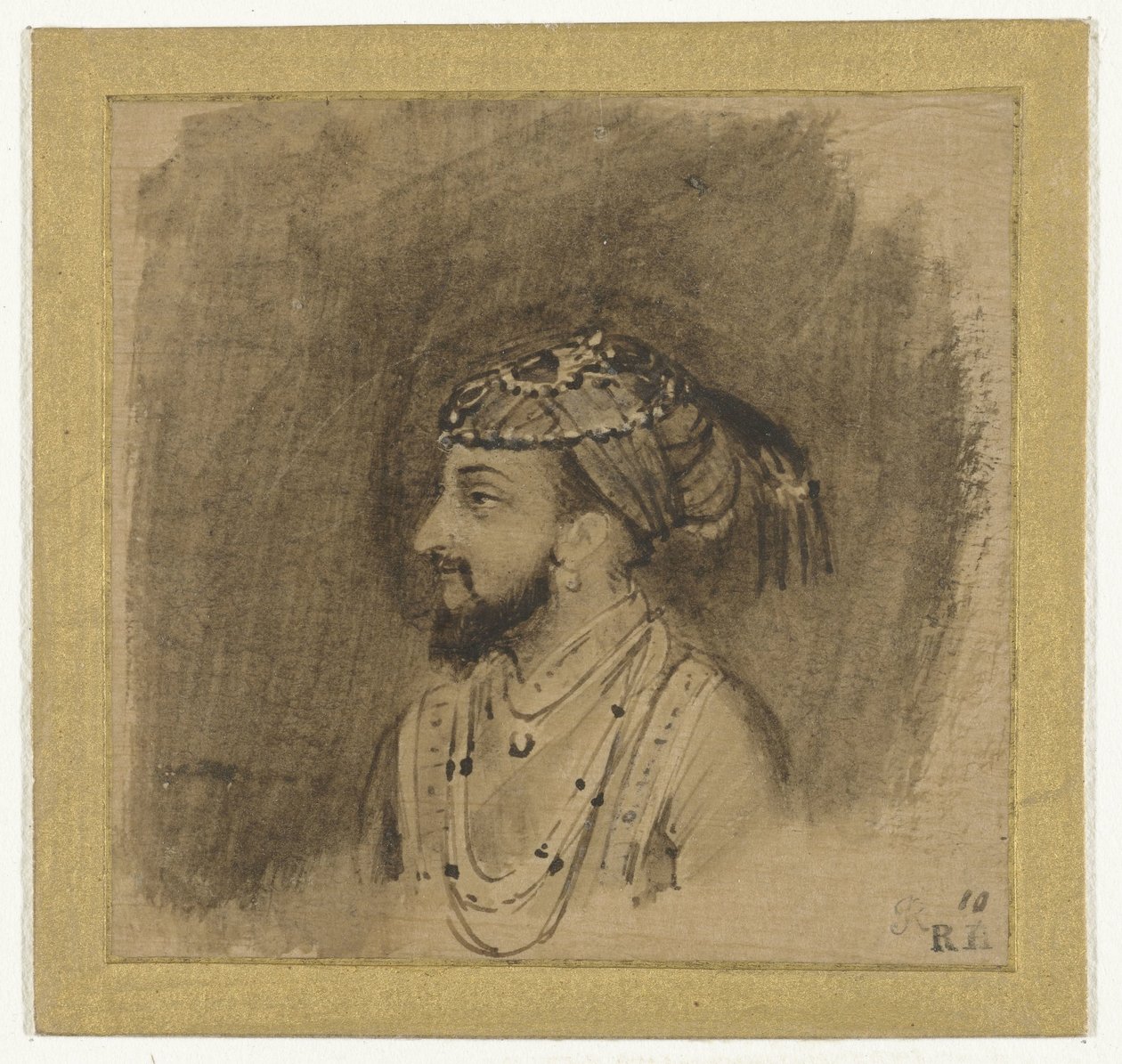 Kejser Shah Jahan af Rembrandt van Rijn