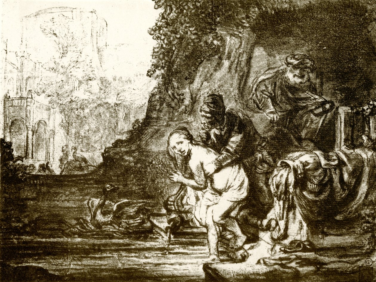 Susanna og de ældste af Rembrandt van Rijn