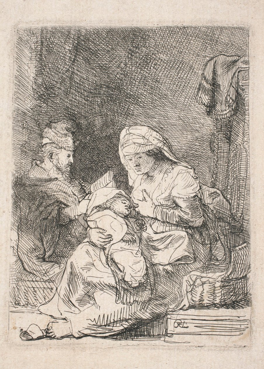 Den Hellige Familie af Rembrandt van Rijn