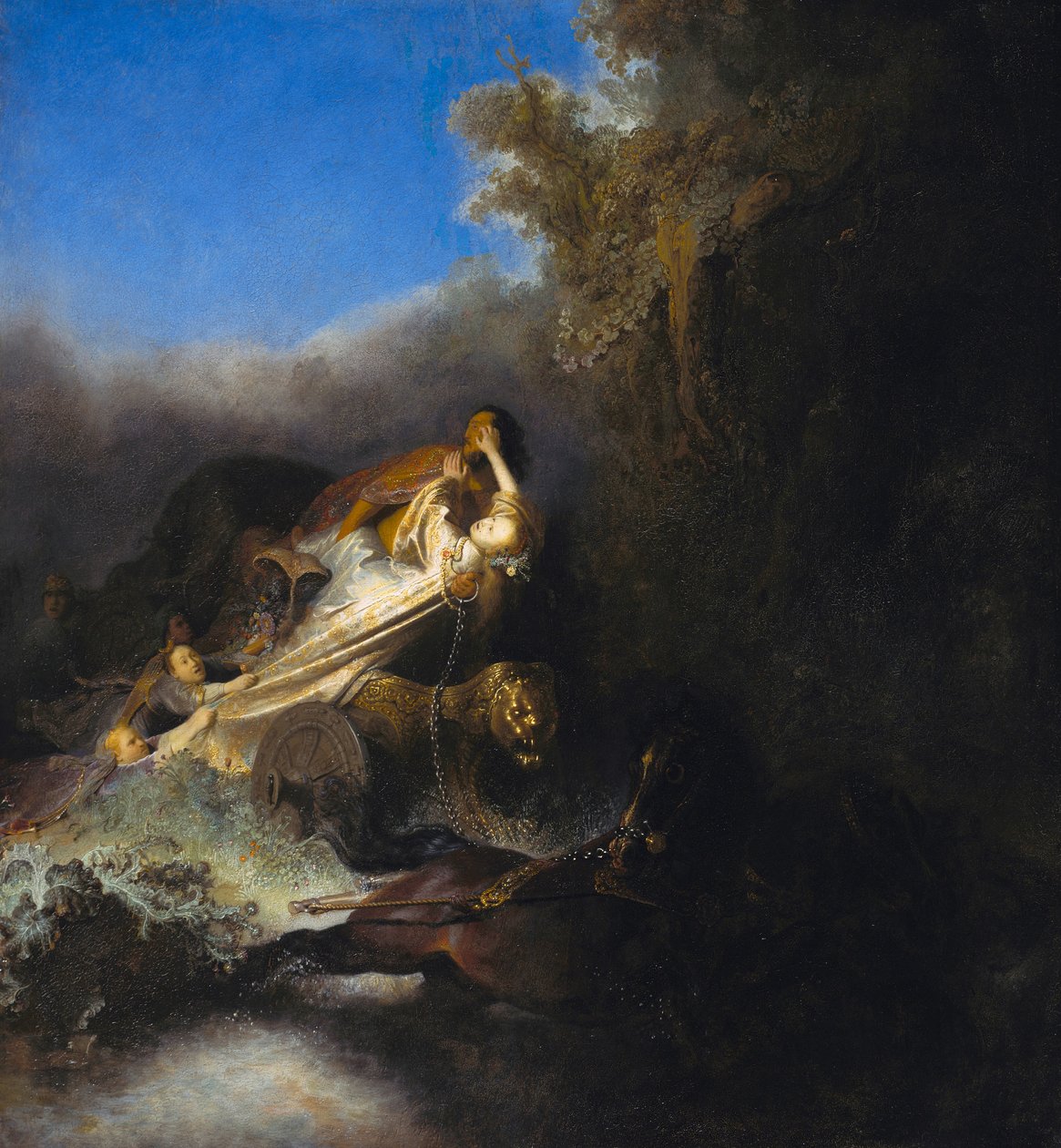 Bortførelsen af Proserpina, ca 1631 af Rembrandt van Rijn