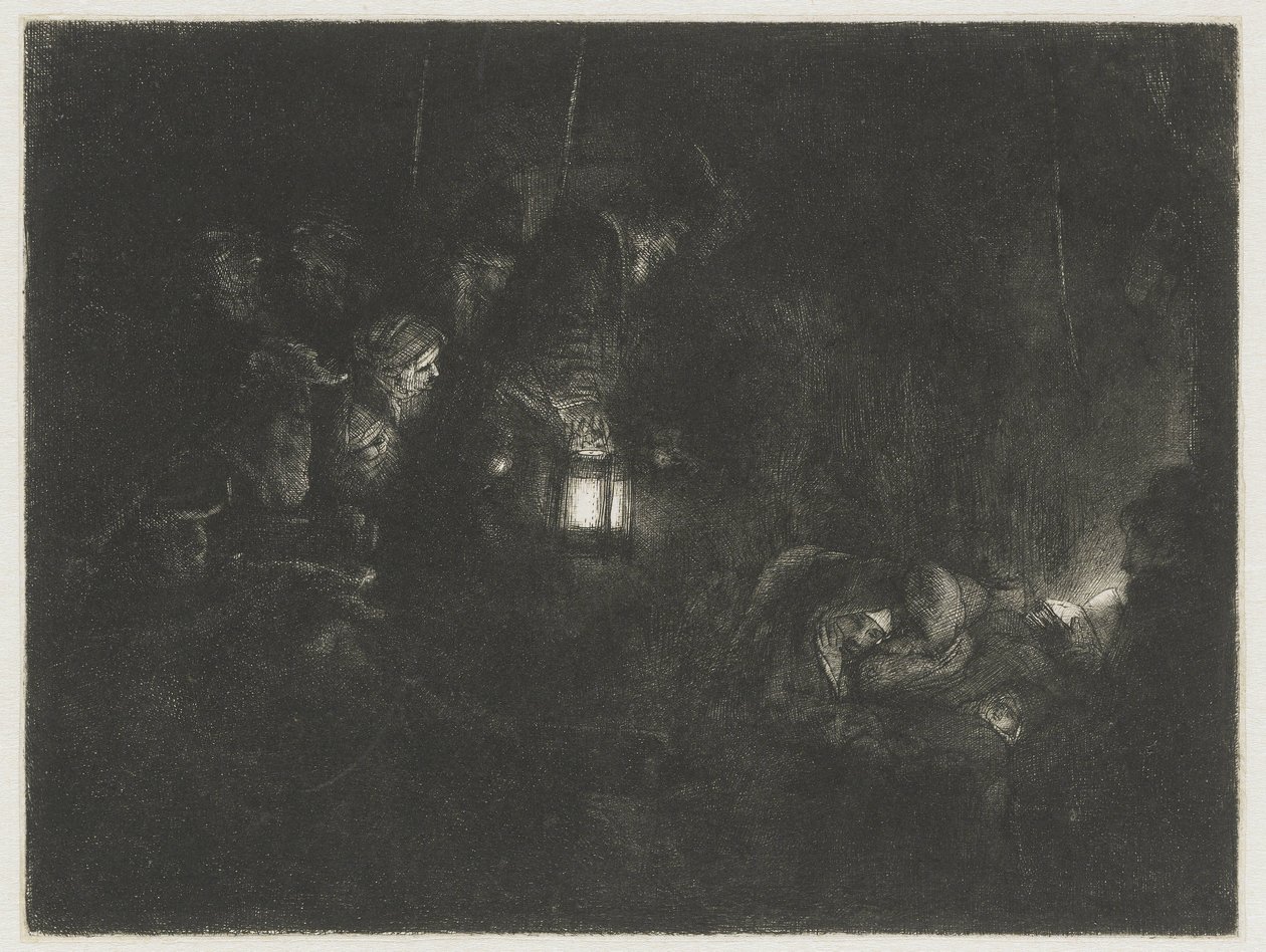 Hyrdernes tilbedelse Hyrdernes tilbedelse: et natstykke af Rembrandt van Rijn