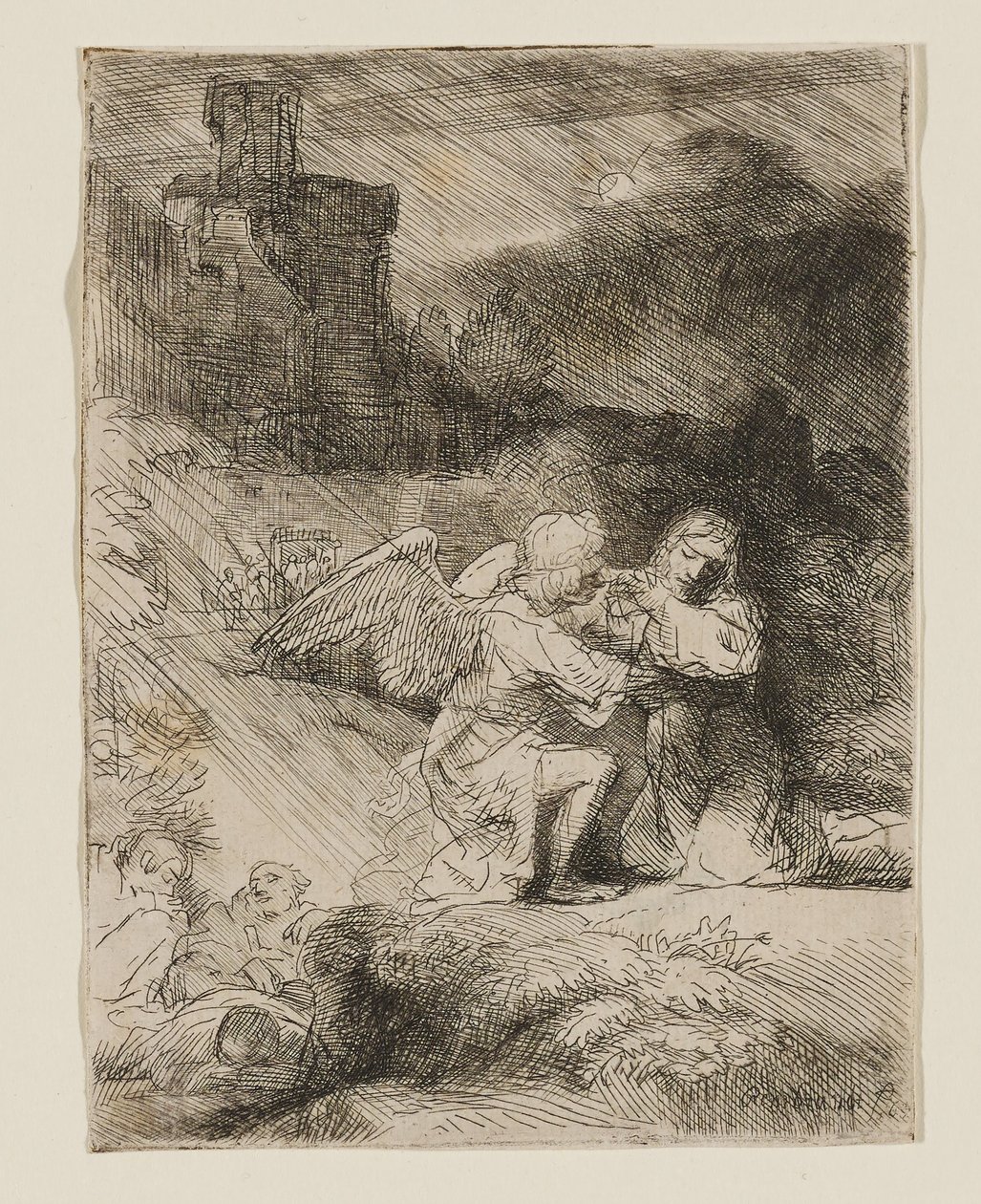 Kvalerne i haven af Rembrandt van Rijn