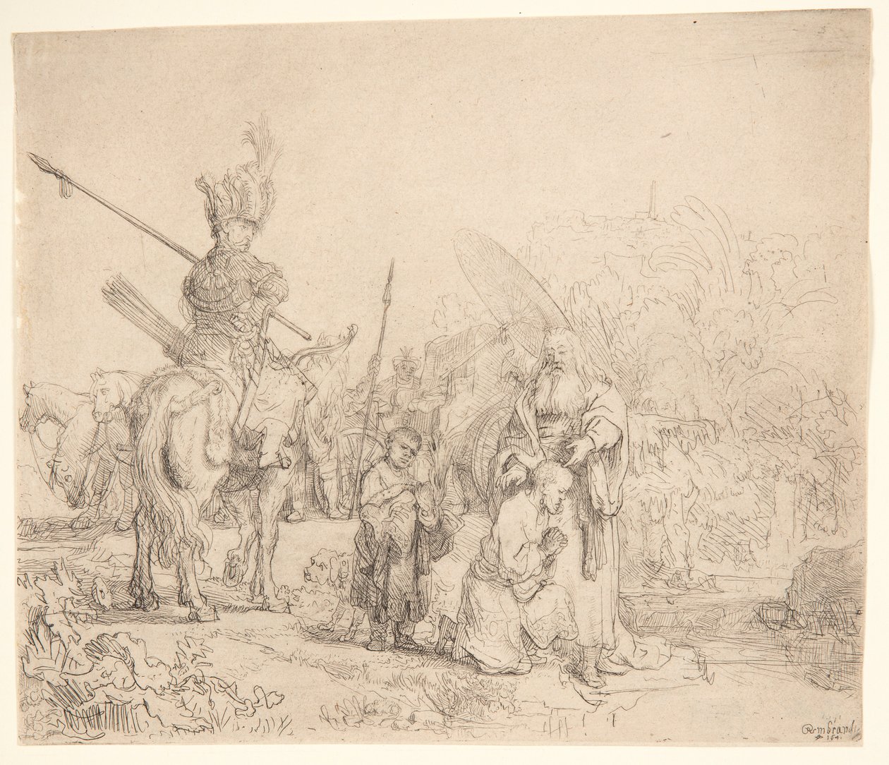 Eunukkens dåb af Rembrandt van Rijn