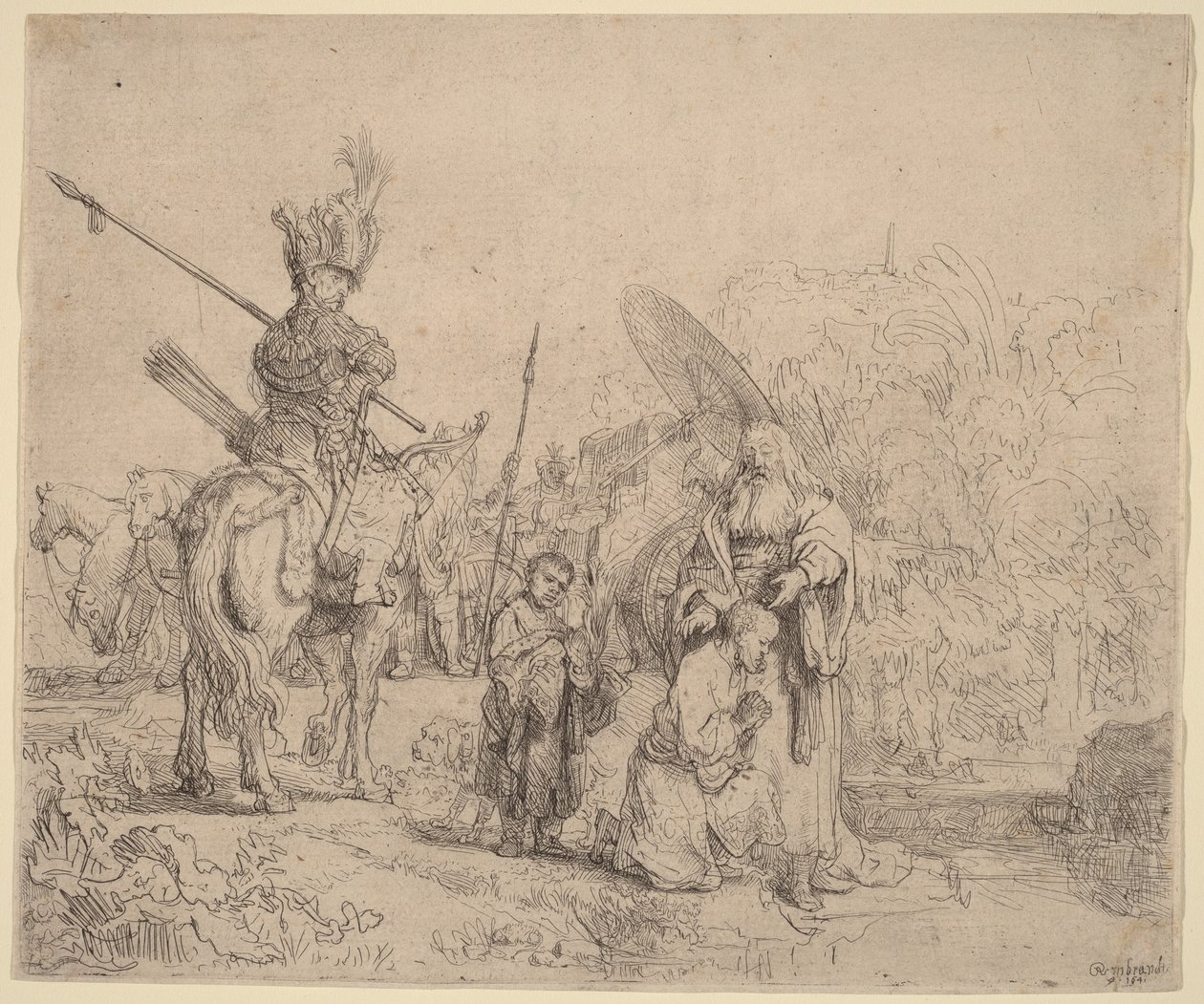 Eunukkens dåb af Rembrandt van Rijn