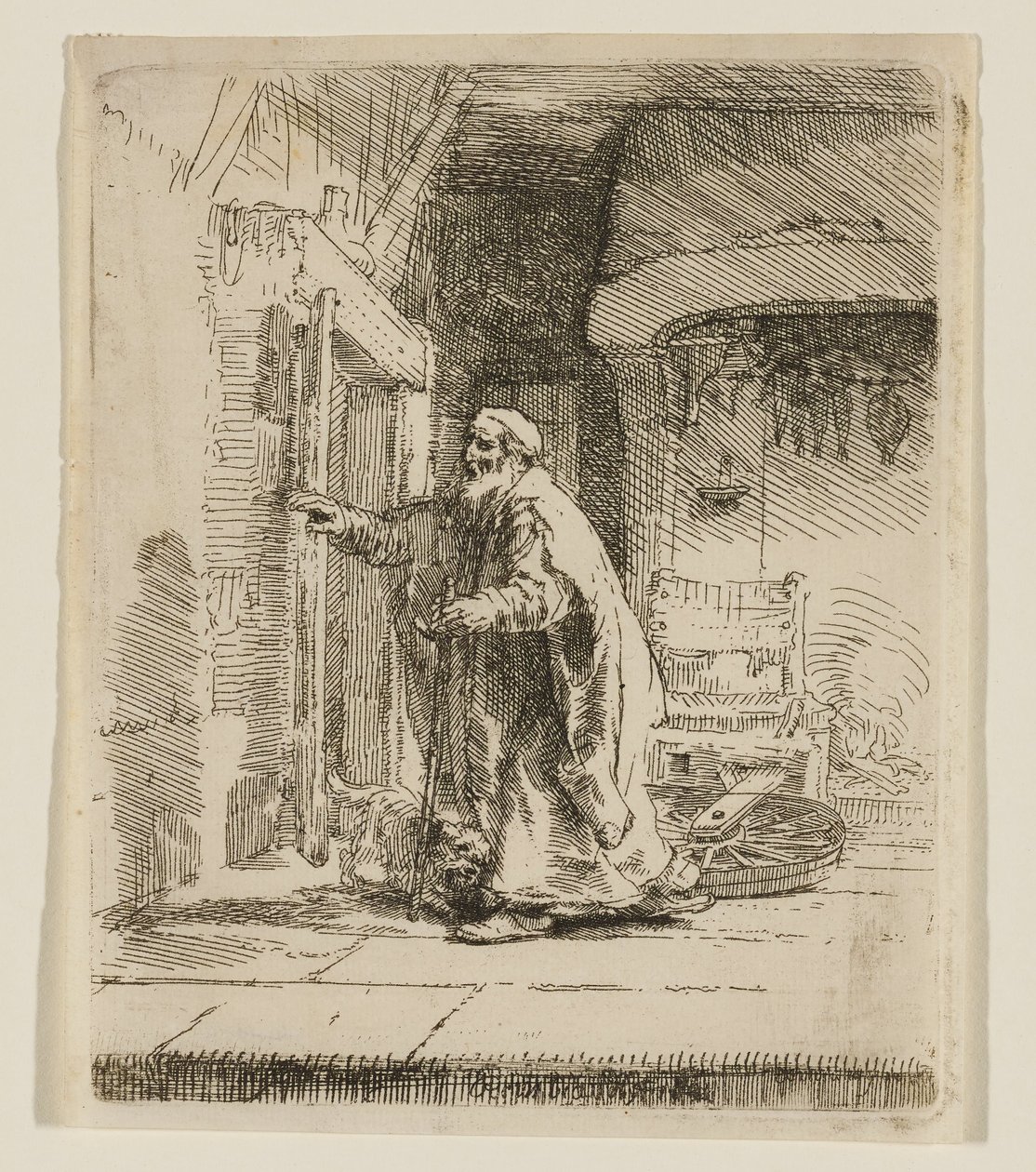 Tobits blindhed af Rembrandt van Rijn