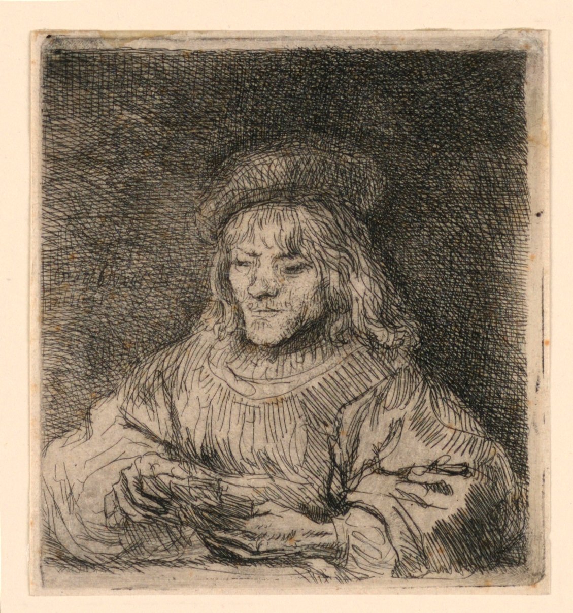 Kortspilleren af Rembrandt van Rijn
