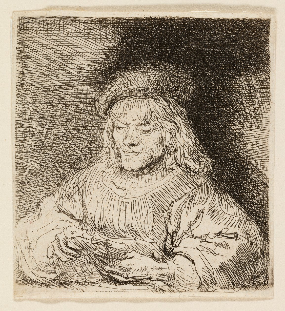 Kortspilleren af Rembrandt van Rijn