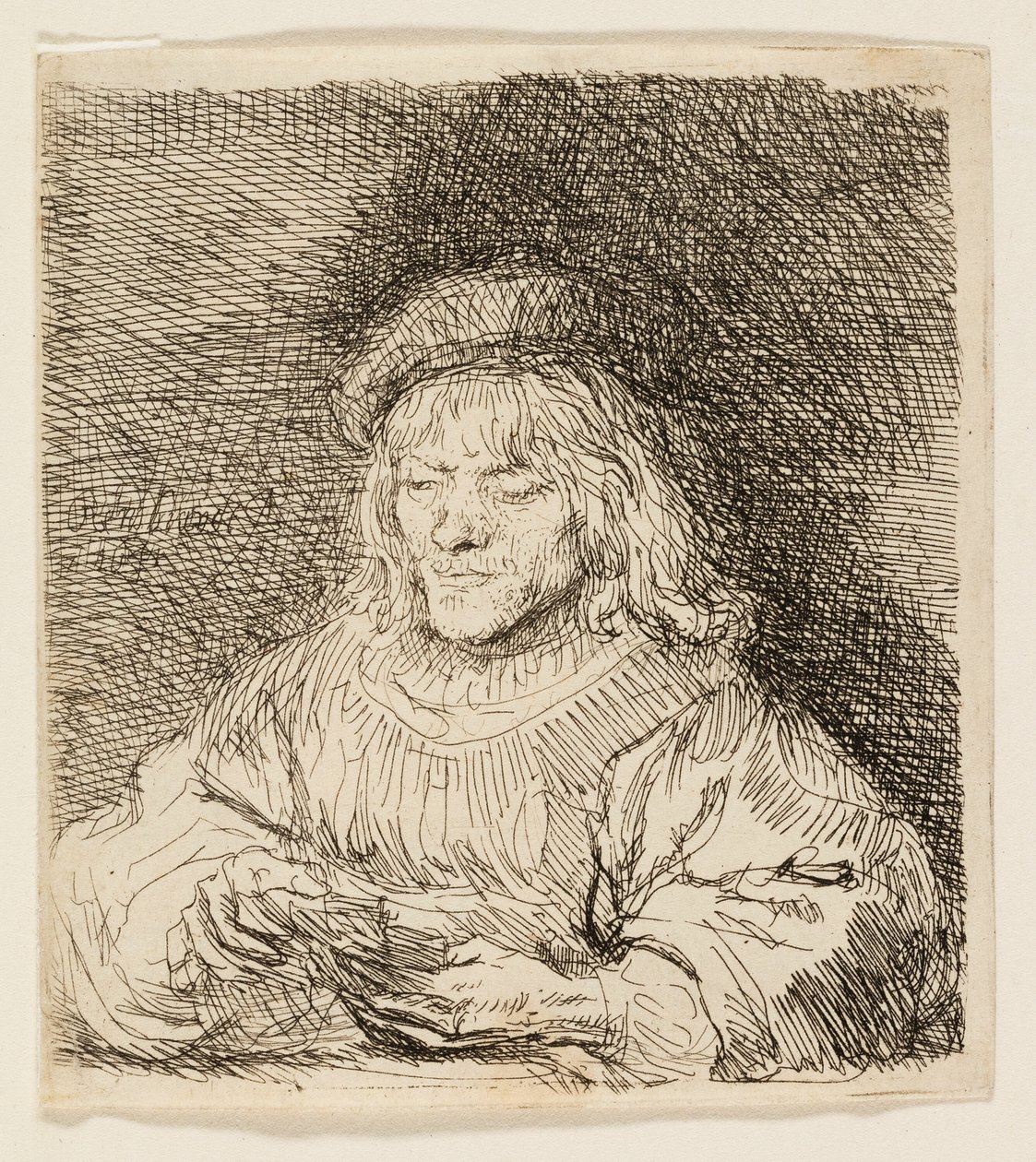 Kortspilleren af Rembrandt van Rijn