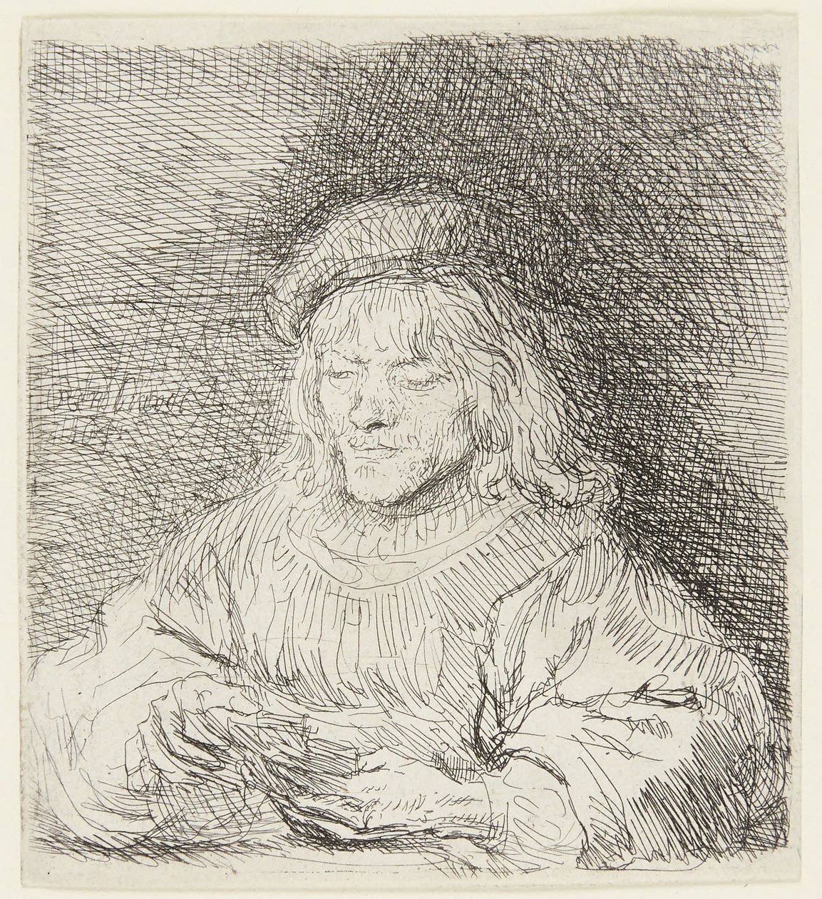 Kortspilleren af Rembrandt van Rijn