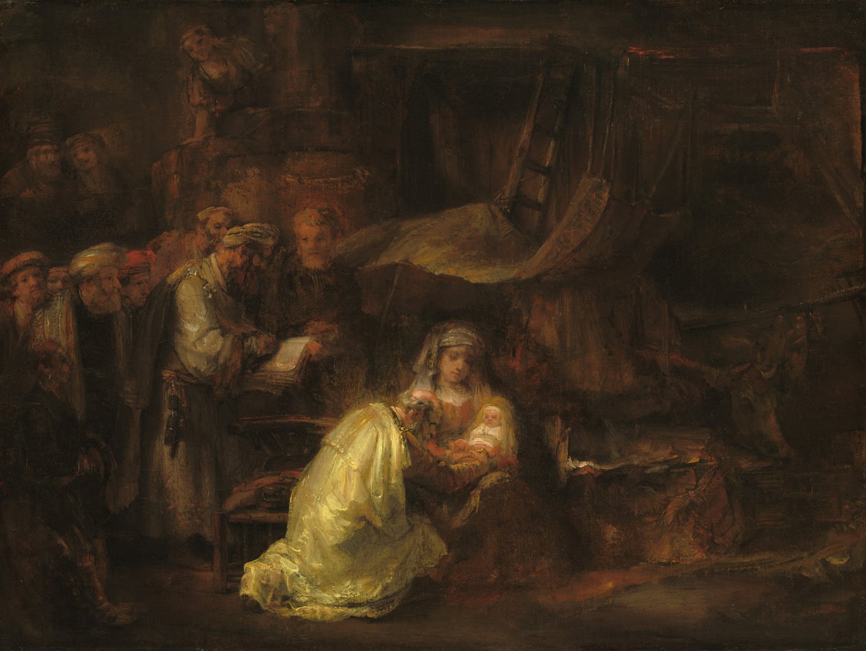 Omskæringen, 1661. af Rembrandt van Rijn