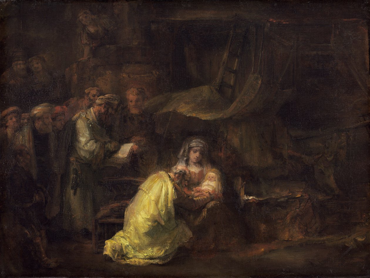 Omskærelsen, 1661 af Rembrandt van Rijn