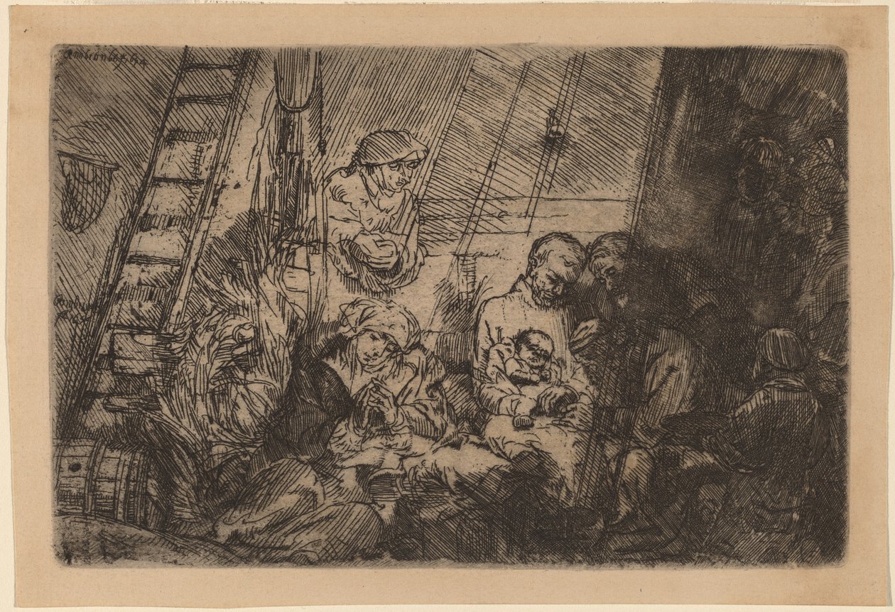 Omskæringen i Stalden af Rembrandt van Rijn