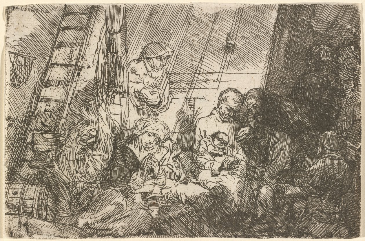 Omskæringen i Stalden af Rembrandt van Rijn