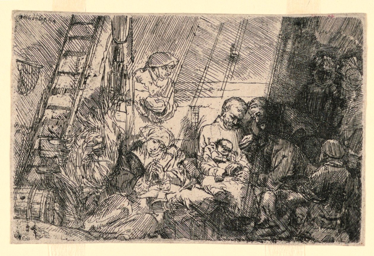 Omskæringen i Stalden af Rembrandt van Rijn