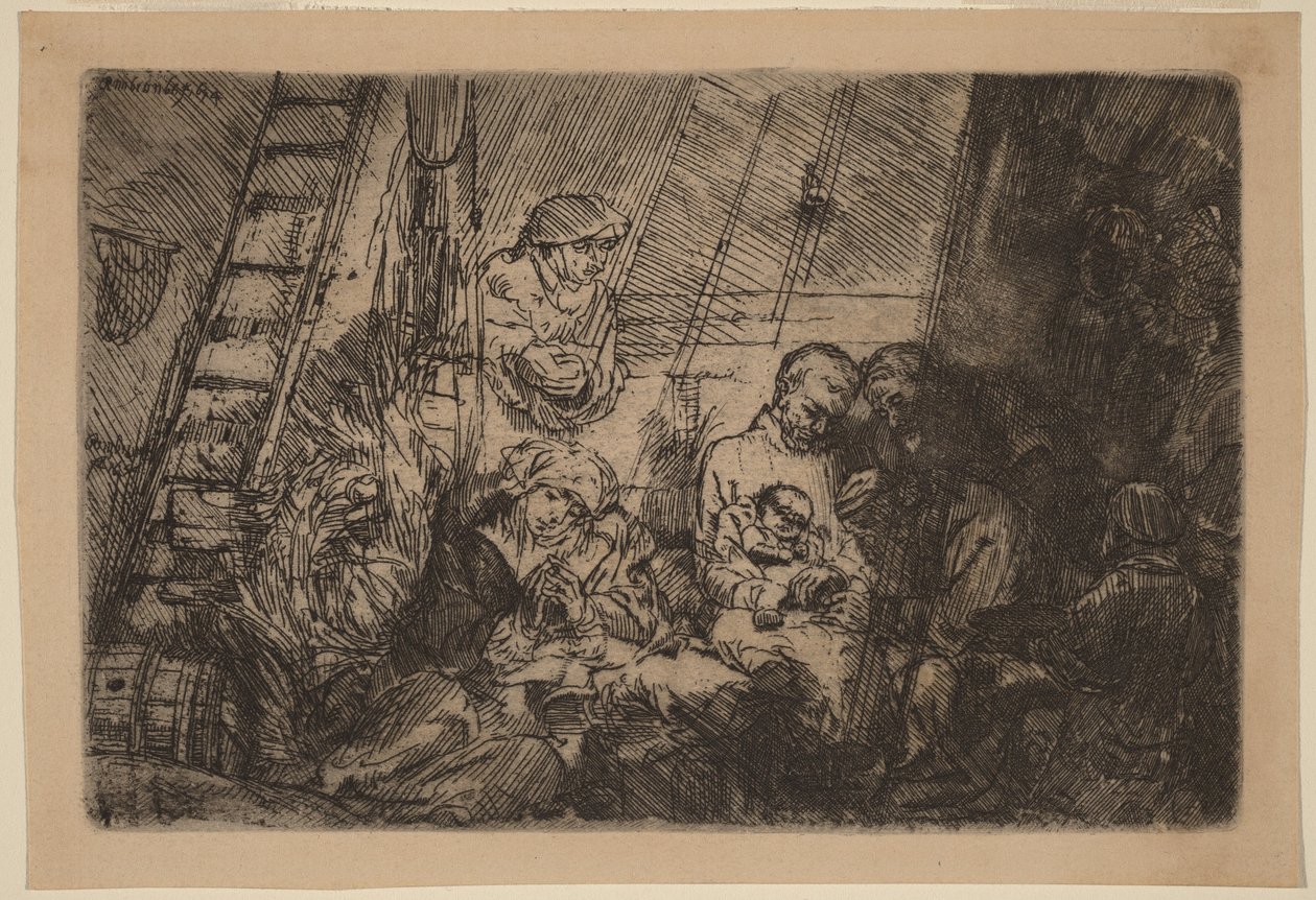 Omskæringen i stalden af Rembrandt van Rijn
