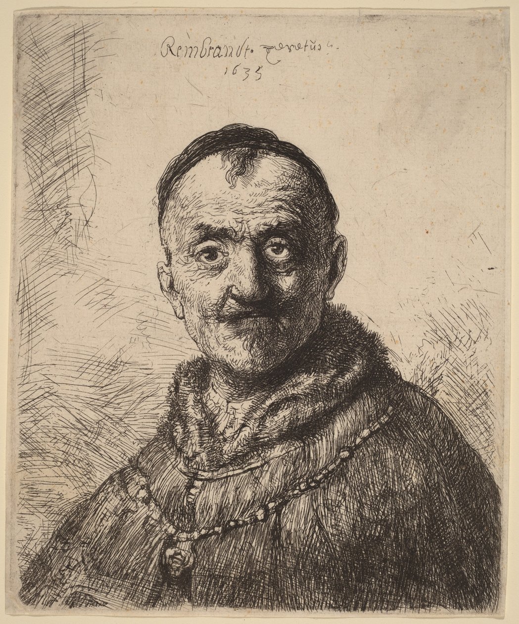 Den første orientalske leder af Rembrandt van Rijn