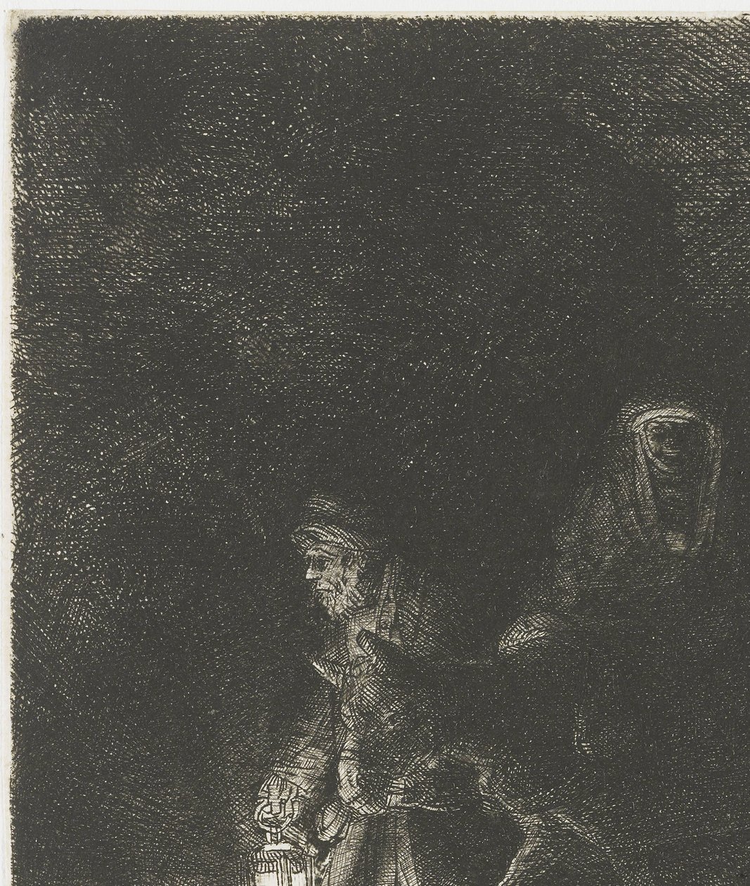 Flugten til Egypten Flugten til Egypten: et natstykke af Rembrandt van Rijn