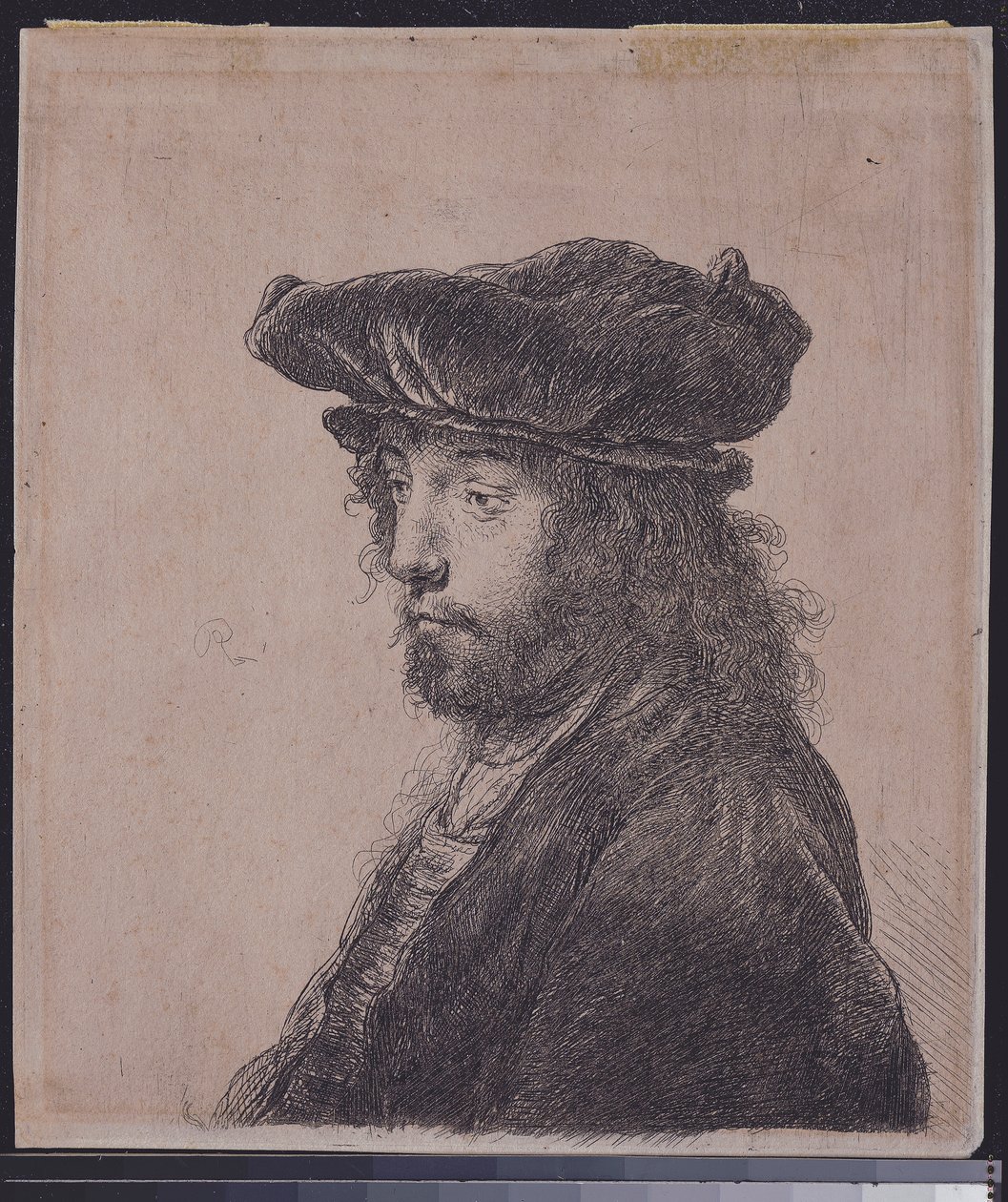 Det fjerde orientalske hoved, ca. 1635 af Rembrandt van Rijn