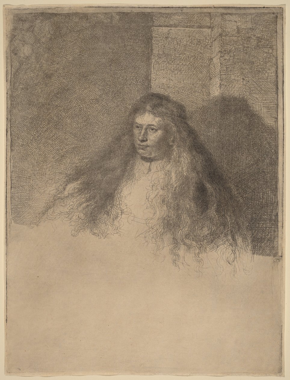 Den store jødiske brud af Rembrandt van Rijn