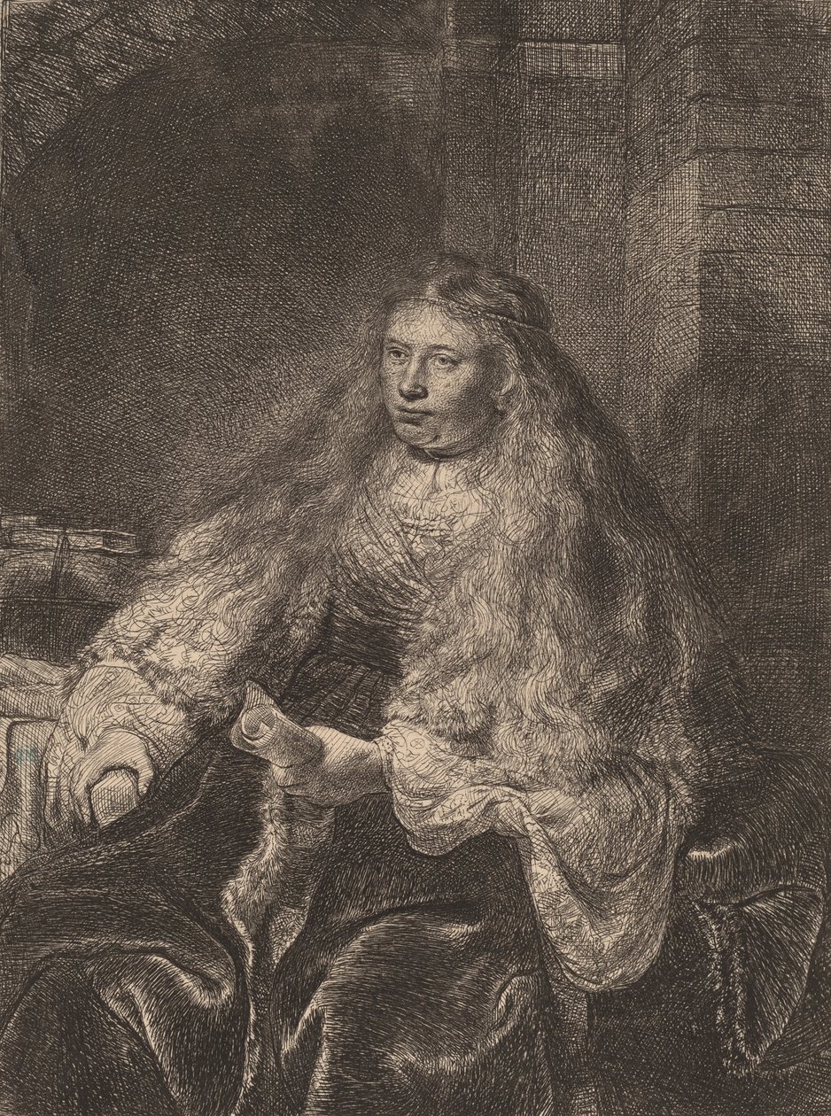 Den store jødiske brud, 1635. af Rembrandt van Rijn