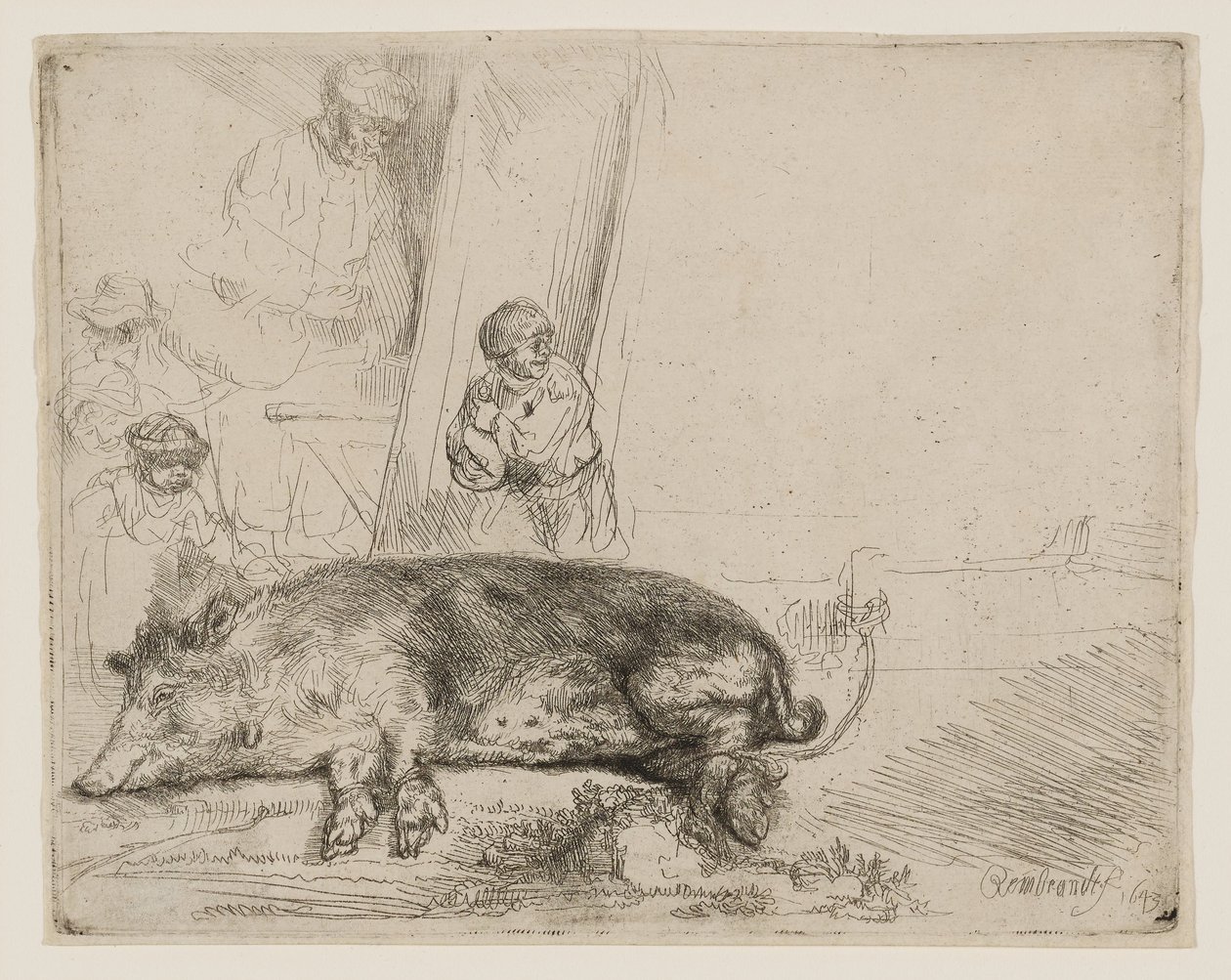 The Hog af Rembrandt van Rijn