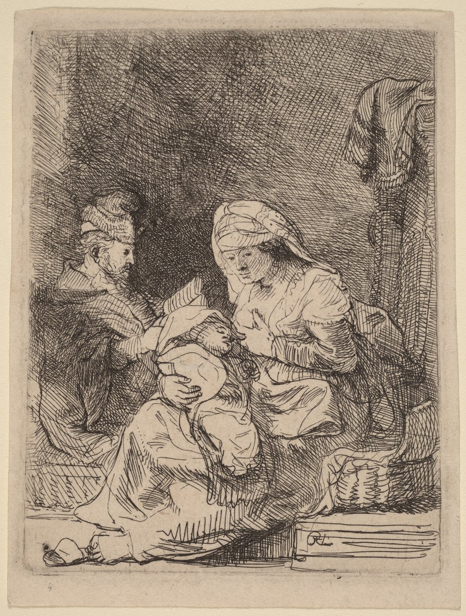 Den Hellige Familie af Rembrandt van Rijn