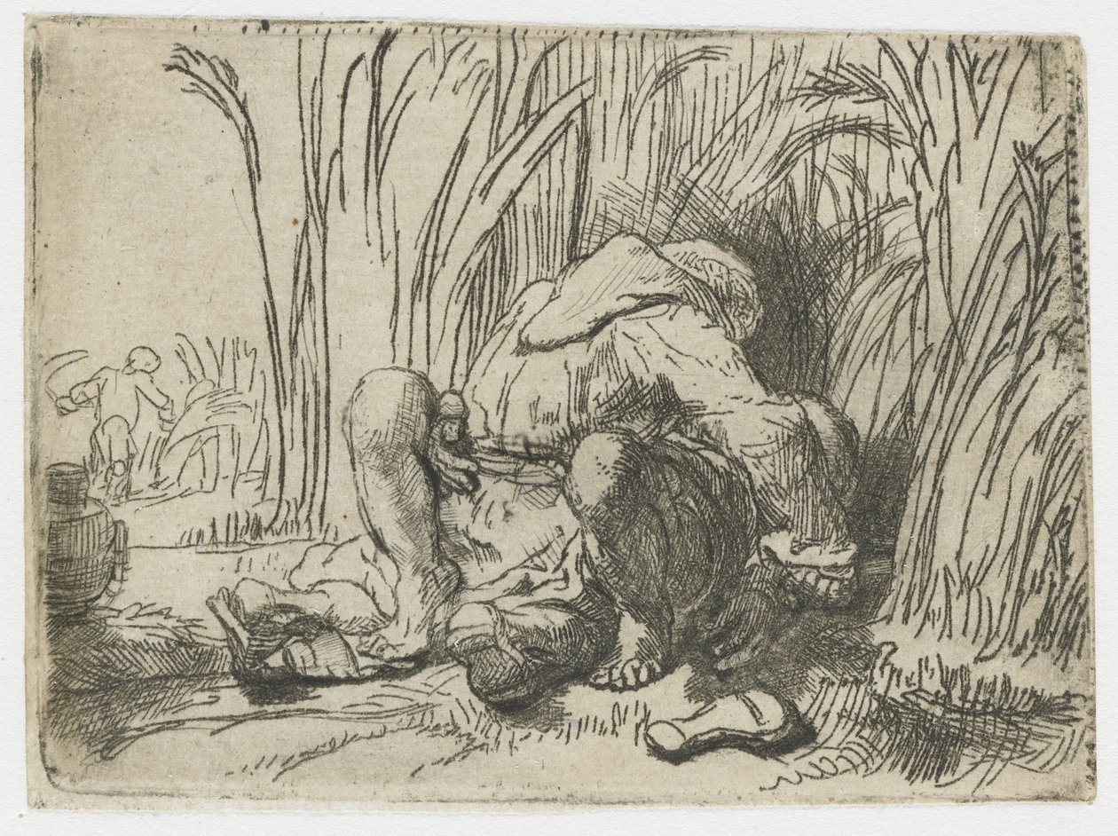 Munken i Kornmarken Munken i kornmarken af Rembrandt van Rijn