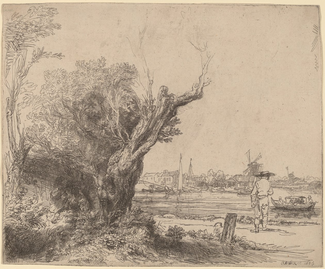 Omval af Rembrandt van Rijn