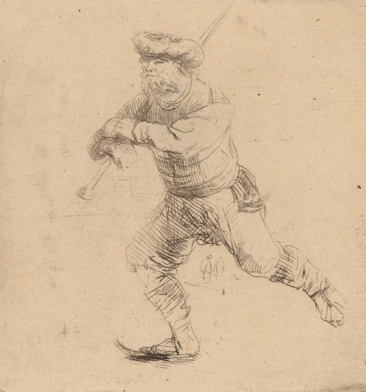 Skateren, ca. 1639. af Rembrandt van Rijn