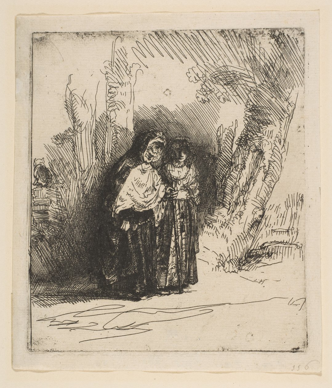 Den spanske sigøjner Preciosa, ca. 1642. af Rembrandt van Rijn