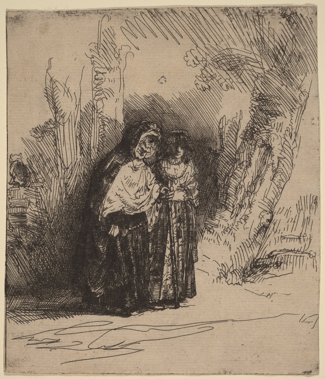Den spanske sigøjner »Preciosa« af Rembrandt van Rijn