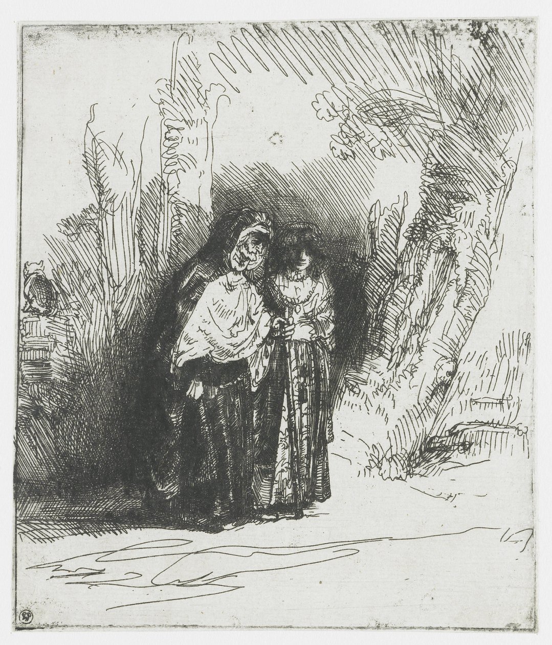 Den spanske sigøjner »Preciosa« af Rembrandt van Rijn