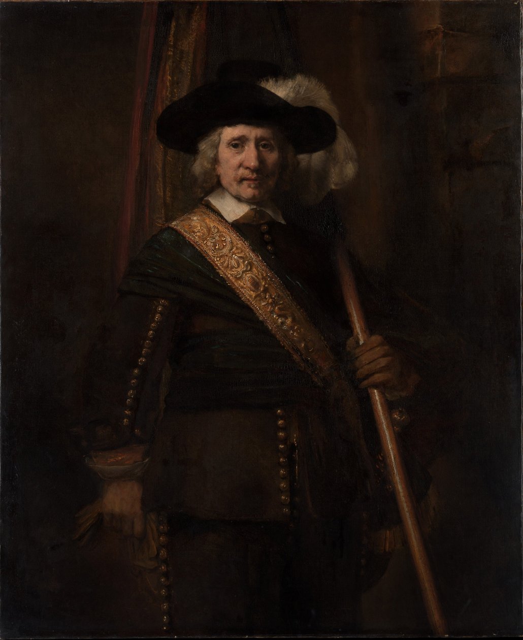 Fanebæreren, Floris Soop, 1654 af Rembrandt van Rijn