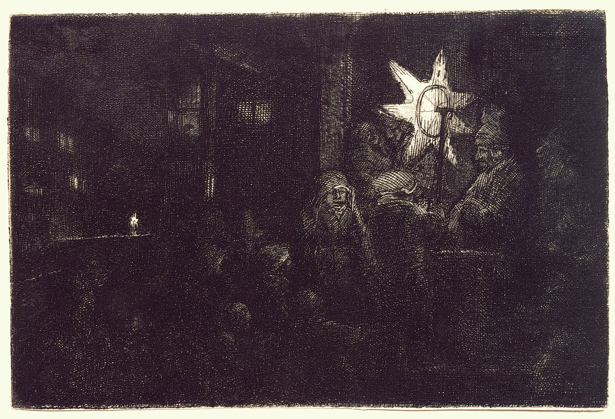 Kongernes Stjerne af Rembrandt van Rijn