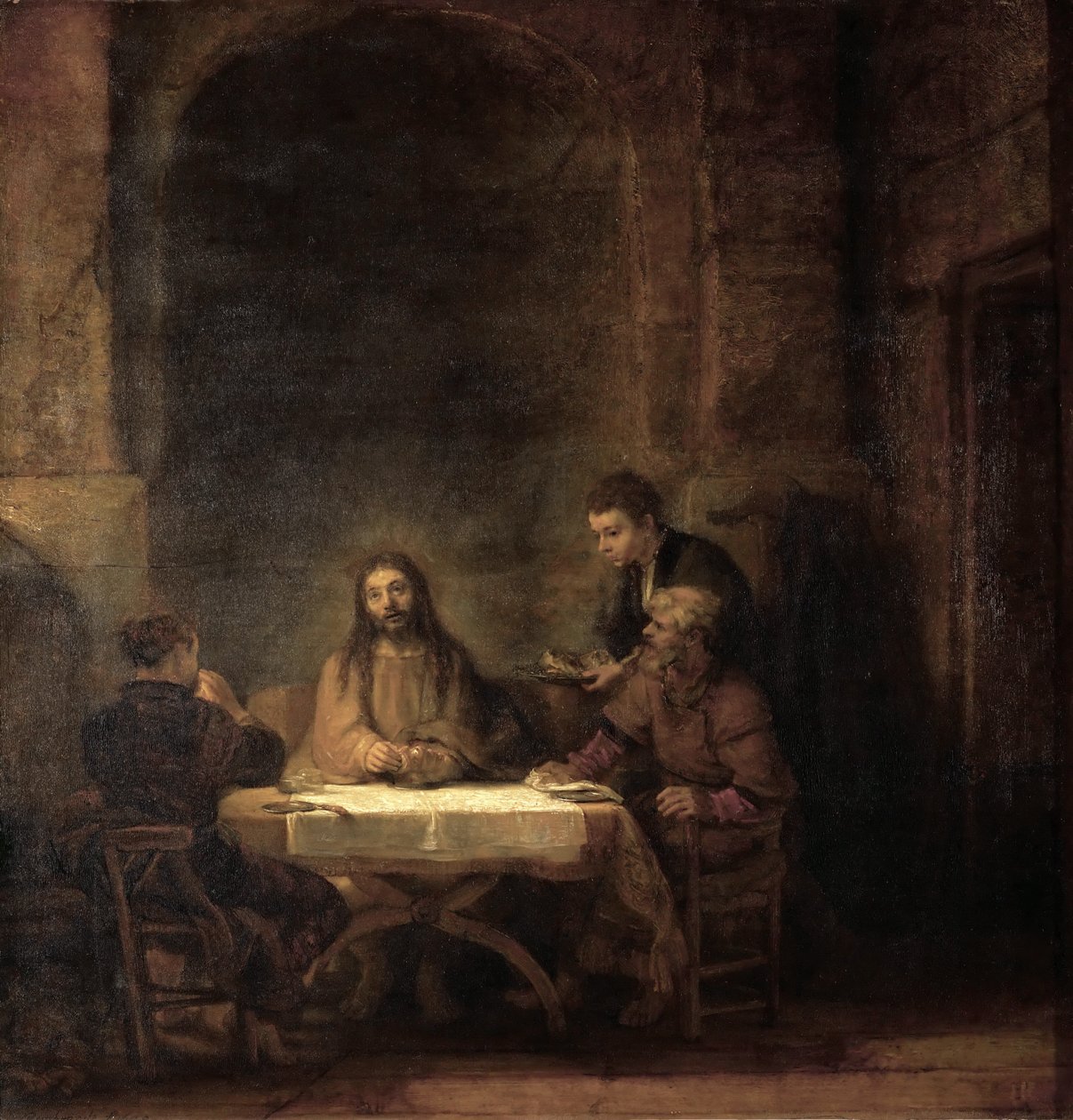 Nadveren i Emmaus af Rembrandt van Rijn
