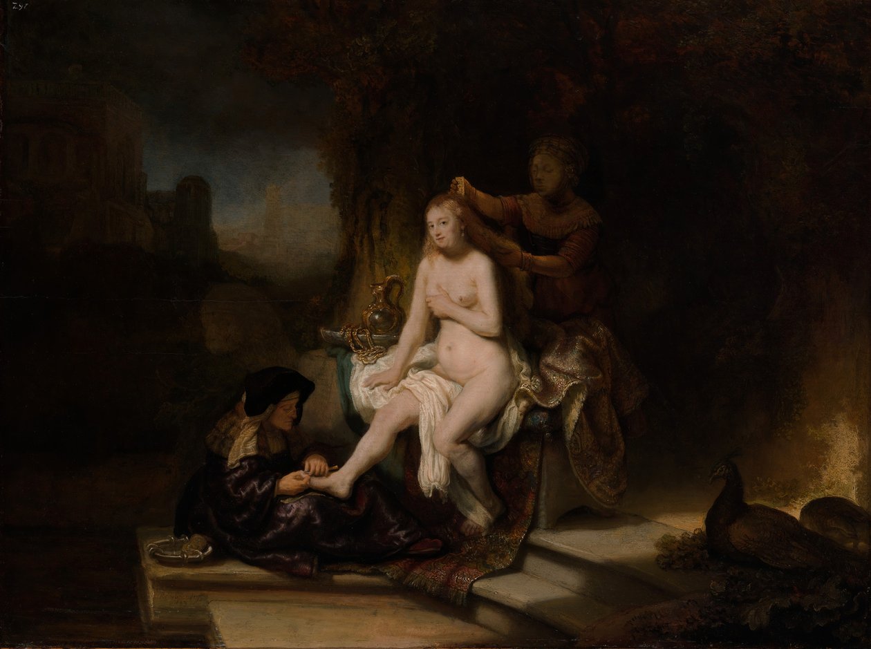 The Toilet of Bathsheba, 1643. af Rembrandt van Rijn