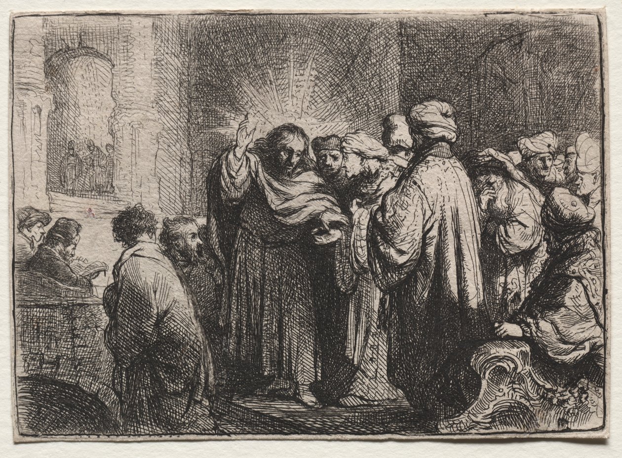 Hyldestpengene, ca. 1635. af Rembrandt van Rijn