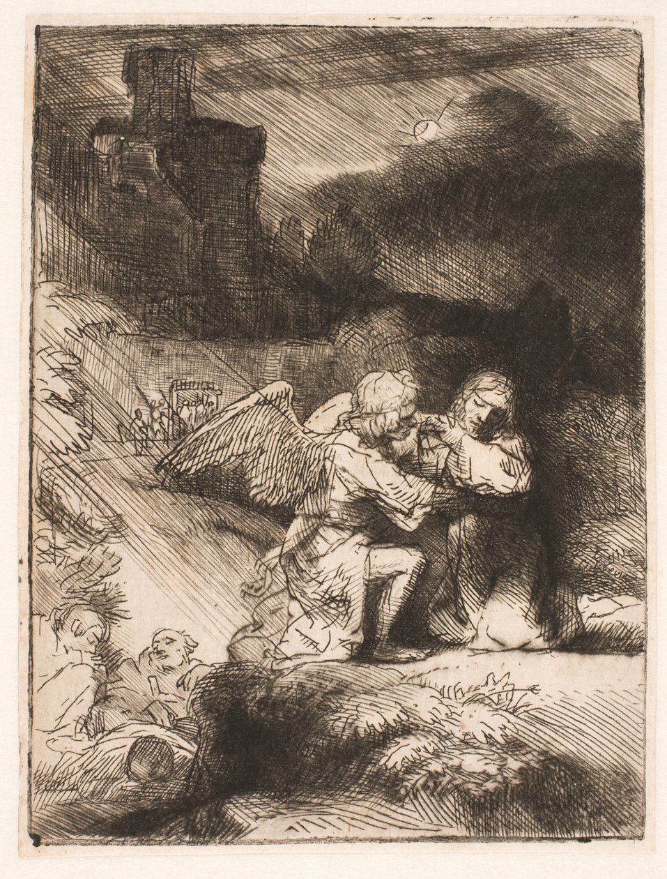 Kvalerne i haven af Rembrandt van Rijn