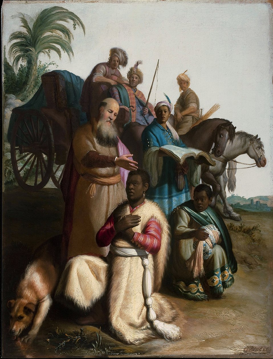 Eunukkens dåb af Rembrandt van Rijn