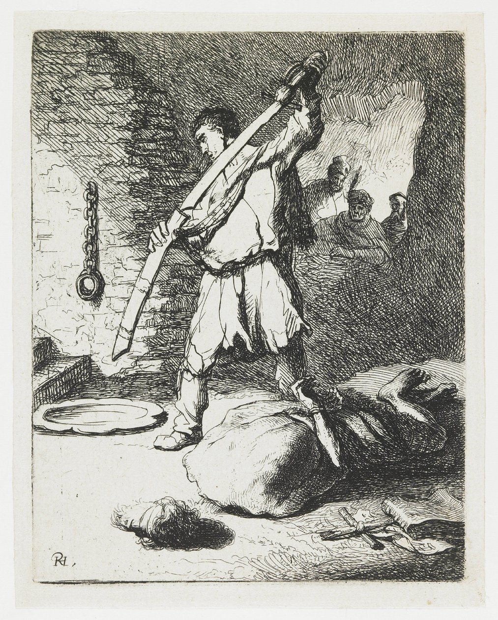 Halshugningen af Johannes Døberen af Rembrandt van Rijn