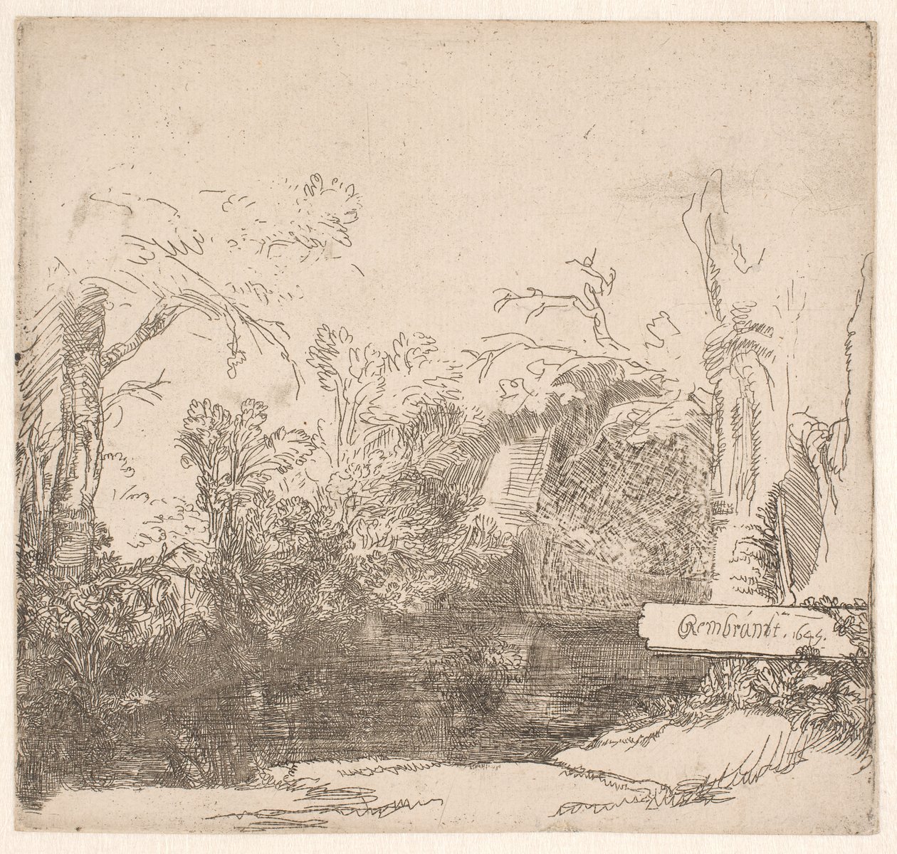 Bådhuset af Rembrandt van Rijn