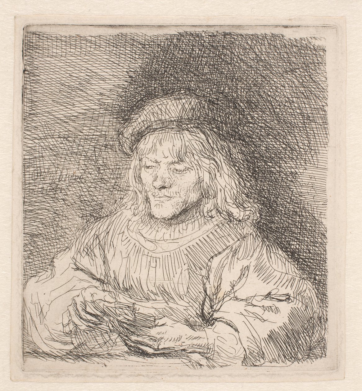 Kortspilleren af Rembrandt van Rijn