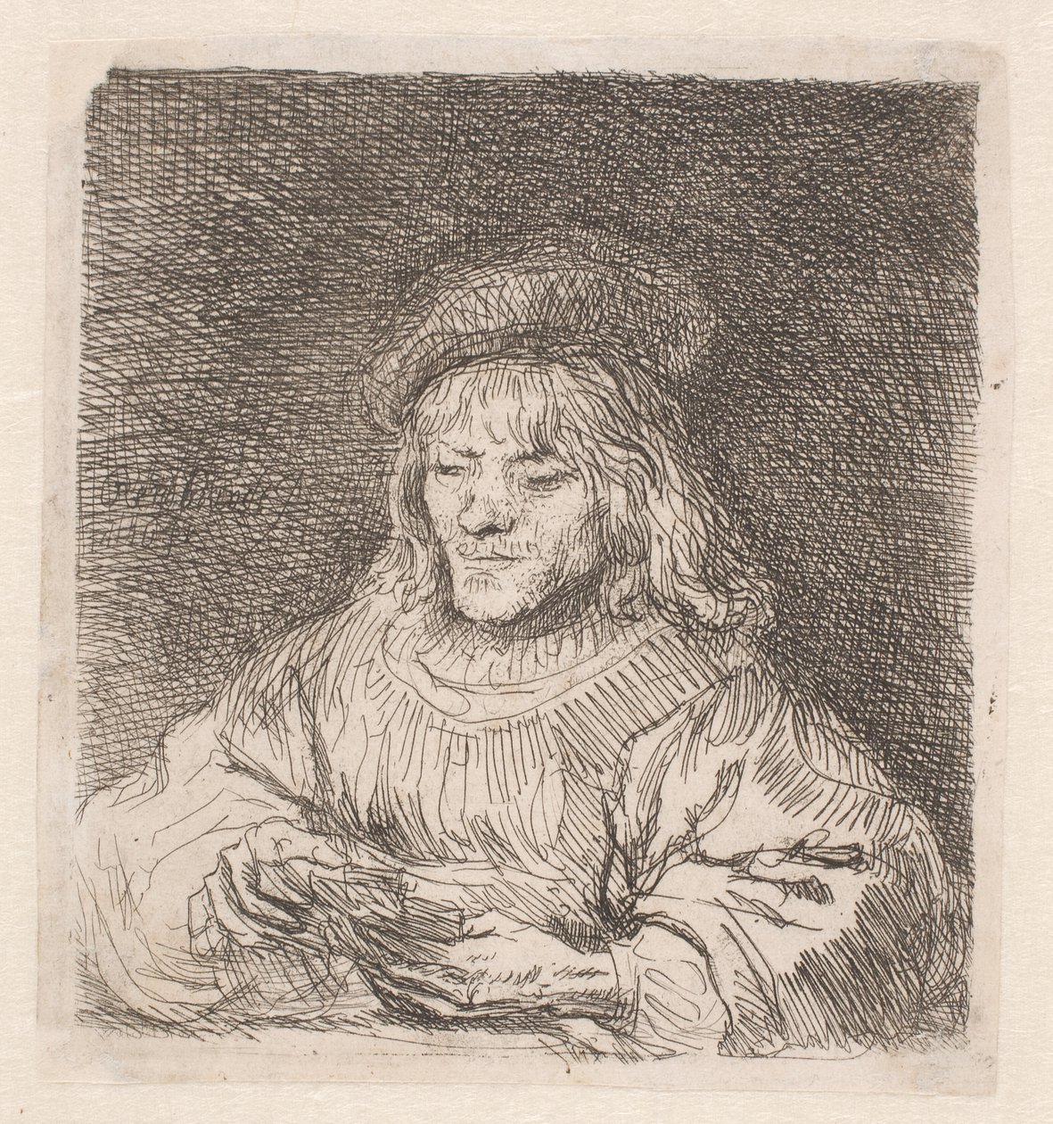 Kortspilleren af Rembrandt van Rijn