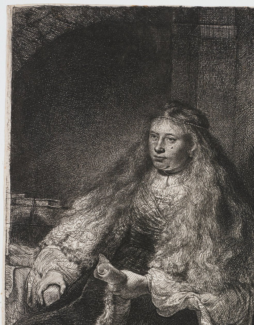 Den store jødiske brud af Rembrandt van Rijn