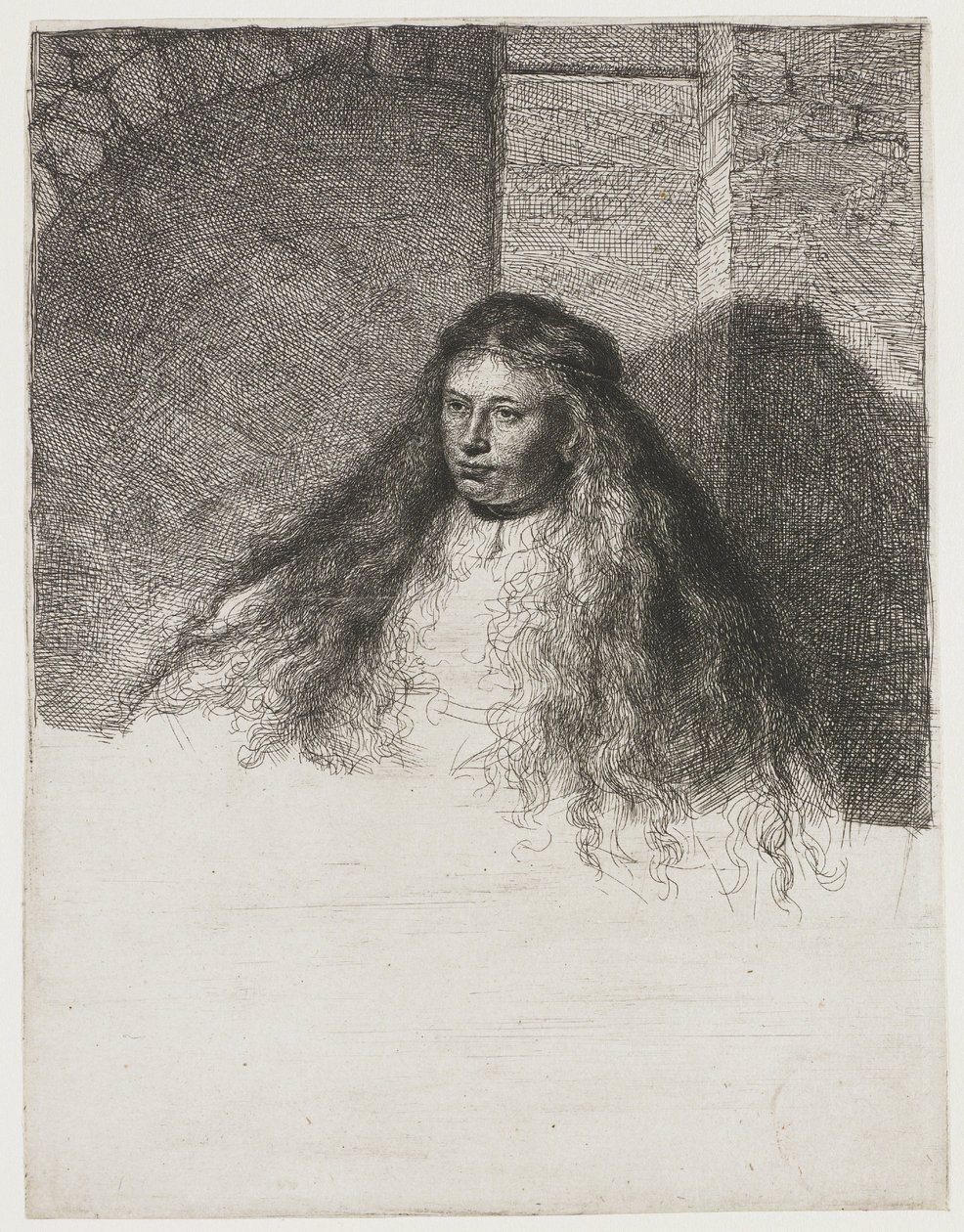 Den store jødiske brud af Rembrandt van Rijn