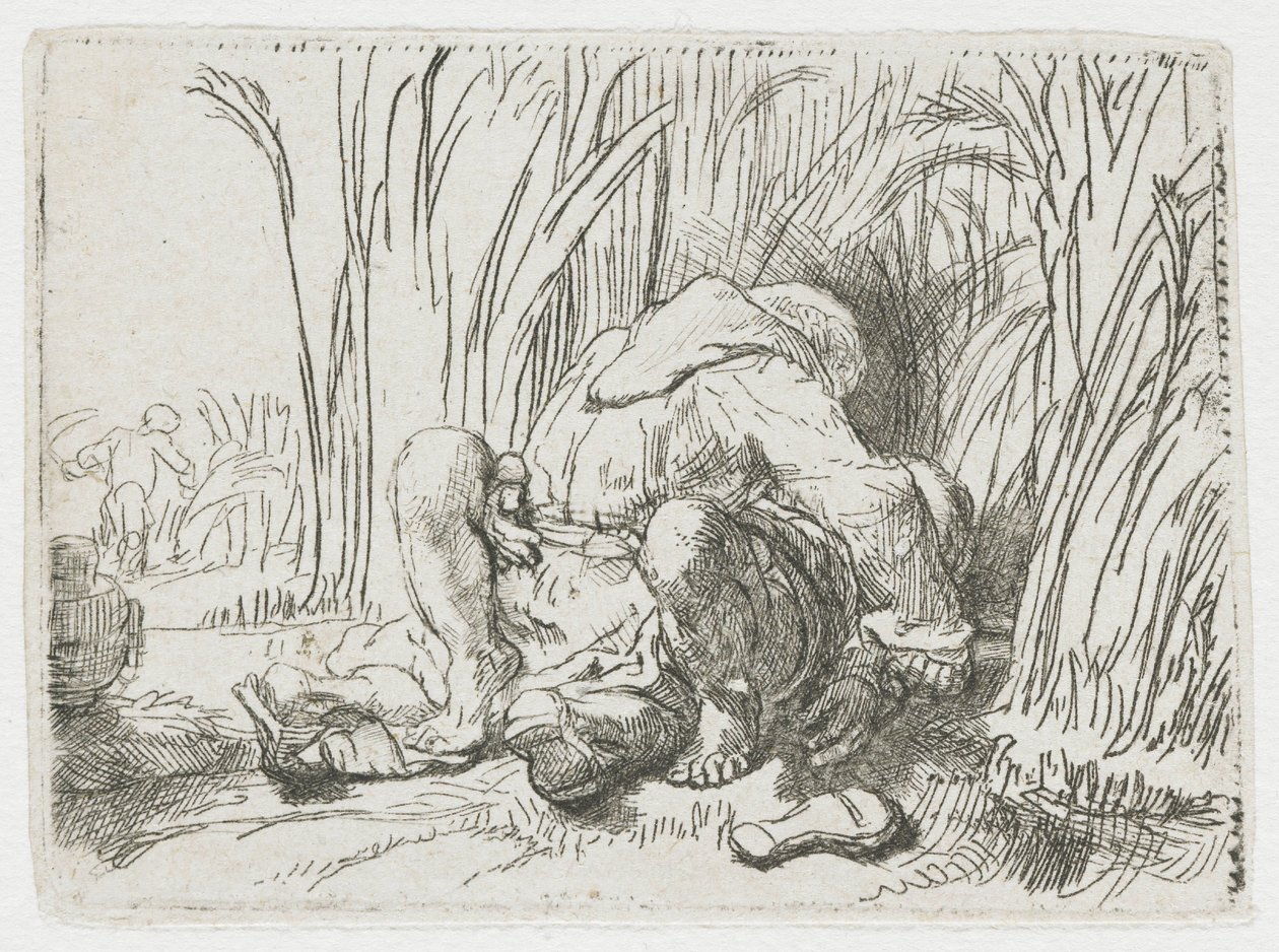 Munken i majsmarken af Rembrandt van Rijn
