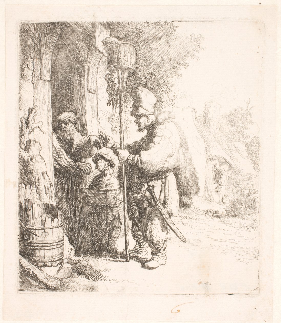 Rottebekæmperen af Rembrandt van Rijn