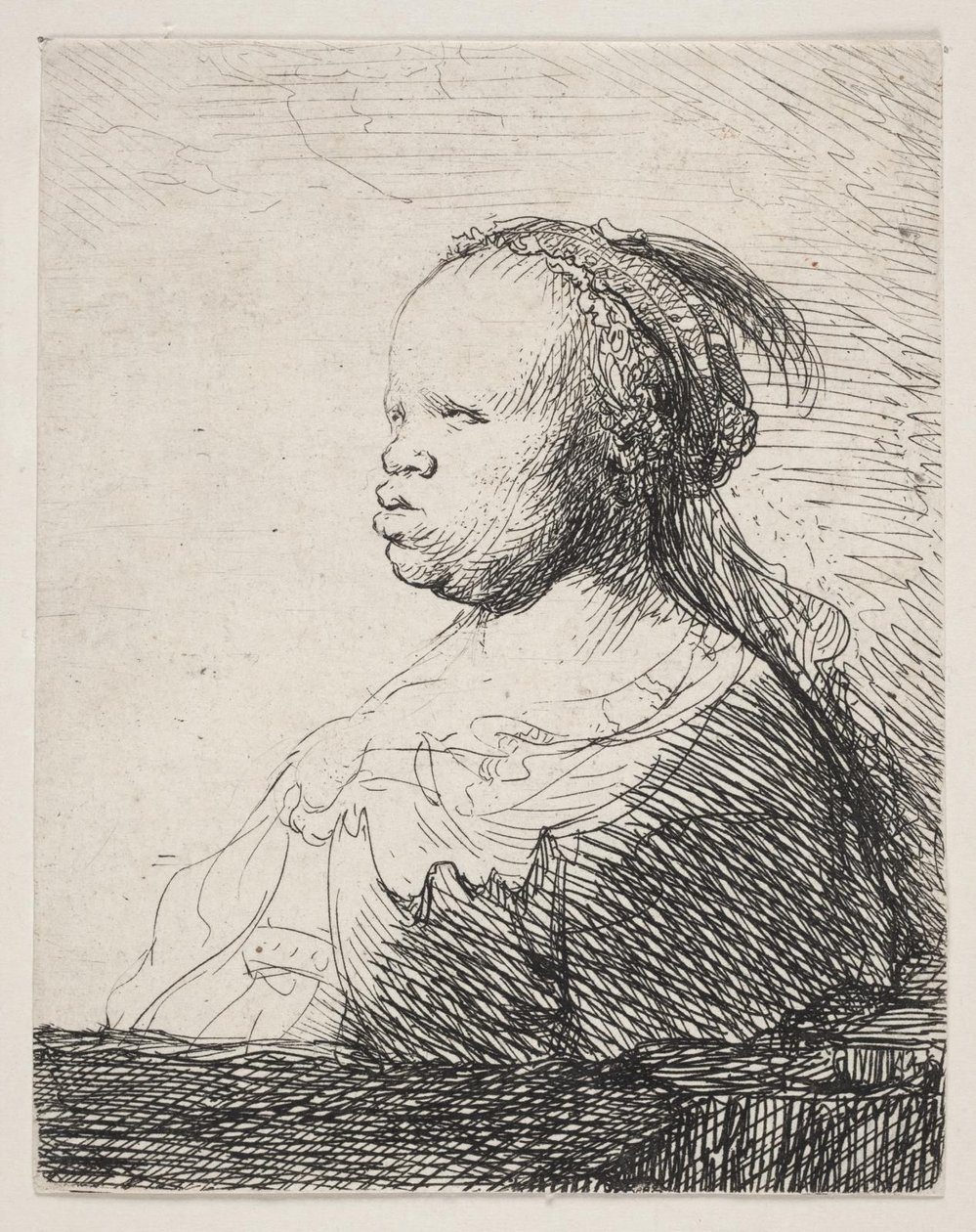 Den hvide sorte af Rembrandt van Rijn