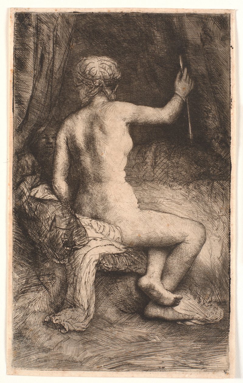 Kvinden med pilen af Rembrandt van Rijn