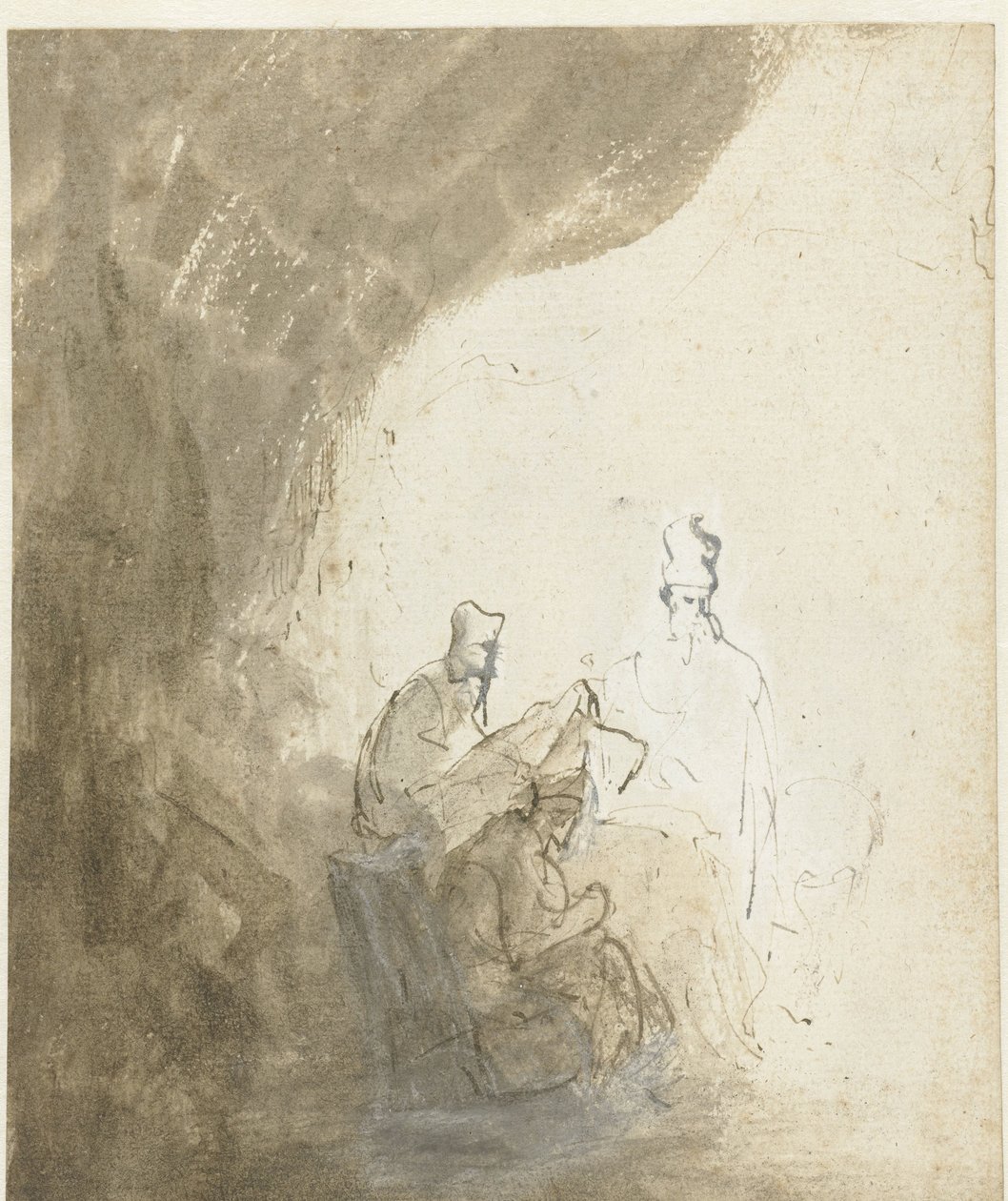 Tre skriftlærde af Rembrandt van Rijn